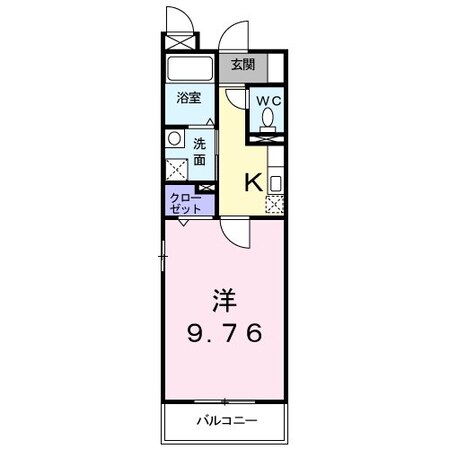 パインプラザの物件間取画像